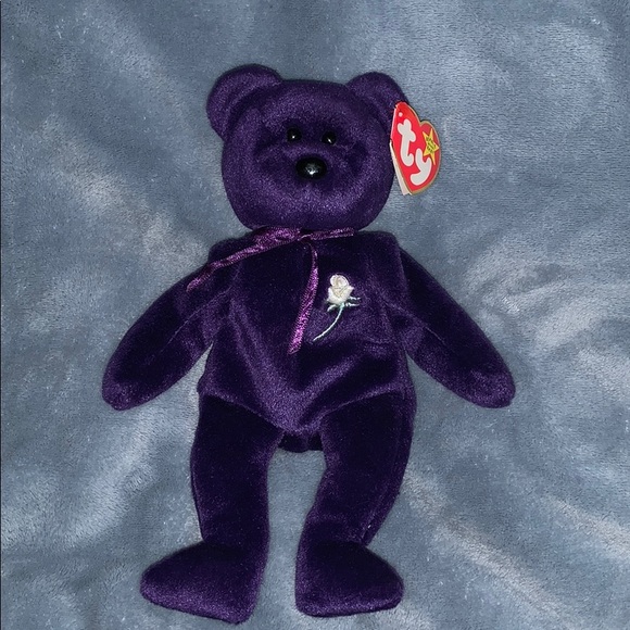 1st edition princess diana beanie bear